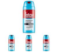 INTESA POUR HOMME | Deodorant Parfumé Fresh 24h, 150 ml (Confezione da 4)