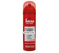 INTESA POUR HOMME | Schiuma da Barba Barbe Dure 300 ml | Con Burro di Karitè e Olio di Baobab