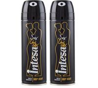 INTESA SEX UNISEX | Parfum Deodorant Deep Night, 125 ml (Confezione da 2)