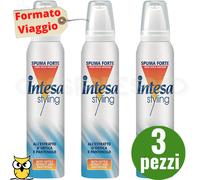 6pz INTESA Styling Spuma forte all’estratto d’ortica e pantenolo Travel 75ml