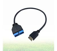 Intestazione del pannello frontale da 20 pin USB 3.1 a USB 3.0 Cavo di prolunga