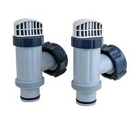 Intex 25080rp - Raccordo valvola a pistone di ricambio con O-ring e rondella di arresto 2 - 10747