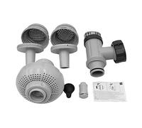 Intex 26005 Set di connessione, diametro 38 mm, accessori per piscina, grigio