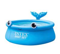 Intex 26102NP - Piscina Fuori Terra Easy Set Rotonda Balena, 880 L, PVC, Azzurro, 183x51 cm