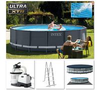 Intex Piscina Ultra Frame Rotonda XTR - Ø 488 x 122 cm - 1 pz.