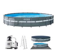 Intex Piscina Ultra Frame Rotonda XTR - Ø 732 x 132 cm - 1 pz.
