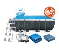 Intex Piscina Ultra Frame Rettangolare XTR - 549 x 274 x 132 cm - 1 pz.