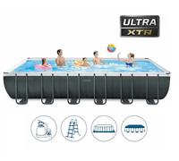 Intex Pools Piscina Ultra Frame Rettangolare XTR 732 x 366 x 132 cm Set A
