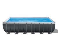 Intex 26364GN piscina fuori terra Piscina con bordi Piscina rettangolare Grigio