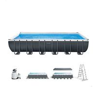 Intex Piscina Ultra Frame Rettangolare XTR - 732 x 366 x 132 cm - Set A