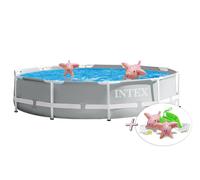 INTEX 26702GN PrismFrame Piscina (305x76cm) Inclusa Pompa + Gonfiabili