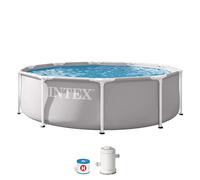 Intex 26702ND 3.05m x 76cm Prism Frame Premium Pool Set (Includes Filter Pump)