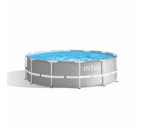 Intex Piscina Prism Frame Rotonda - Ø 366 x 76 cm - Set A