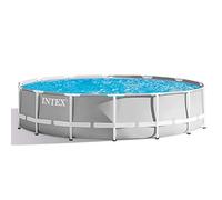Piscina Rotonda Intex Prisma Frame 26716NP + Pompa filtro e Scaletta