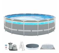 Intex Piscina Premium Prism Frame Clearview- Ø 488 x 122 cm - 1 pz.