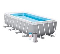 Intex 26788 piscina con telaio cm 400x200x100h con pompa filtro e scaletta