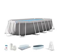 PISCINA INTEX FUORITERRA 503X274X122 PRISM FRAME RETTANGOLARE+POMPA E SCALETTA