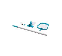 Intex 28002 kit set di pulizia per piscine con asta da 239 cm con scopa rete ret