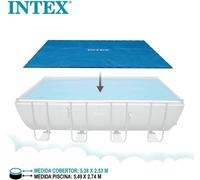Intex 28016 telo solare termico piscina rettangolare Ultra Frame 549 x 253 Rotex
