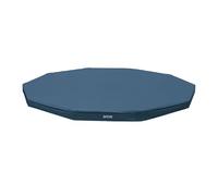 Intex 28031E N/AA - Telone di Copertura per Piscina in Metallo da 3,66 m, 1 Pezzo, Blu