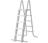 Intex Scala di Sicurezza in Acciaio per Piscine Alte 122 - 132 cm