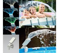 INTEX 28089 Spruzzino Multicolor Frame Ultraframe Per Pompe 4 Luci Colorate