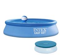 Intex 28108GN - Easy Set Piscina (244x61cm) Con Pompa ,Telone & Palla D'Acqua