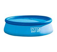 Intex 28130NP - Piscina Fuori Terra Easy Set Rotonda, 5621 L, PVC, Azzurro, 366x76 cm