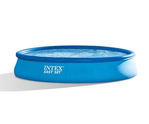 Intex 28156 Easy Set Piscina, 457 x 84 cm, Blu