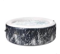 Intex Pools Idromassaggio gonfiabile PureSpa Bubble Glow Deluxe 4 posti 140 getti LED Ø196x71 cm