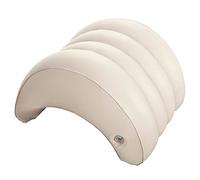 Intex 28501 - Poggiatesta Gonfiabile per PureSpa, Vinile, Bianco, 30x23x29 cm