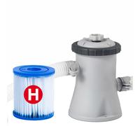 POMPA FILTRO PER PISCINE INTEX 28602 FILTRO TIPO H POMPA FILTRANTE 1250 L/H