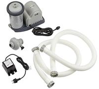 Intex 28636GS - Pompa filtro per piscina, 12 V, 50Hz, 5,7m³ / hr, Grigio