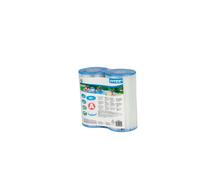 Intex 29002 Cartuccia Modello A 2 Pezzi Dacron Bianco