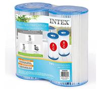 Intex 29002E - Pompe filtranti a Cartuccia Tipo A, Facili da Pulire, in Carta Dacron, filtraggio efficiente, Confezione da 2