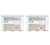 Intex 29003 - Cartuccia Modello A, 3 pezzi, Bianco (Confezione da 2)