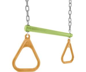 Intex 44007 Altalena trapezoidale con anelli Plastica, Acciaio zincato