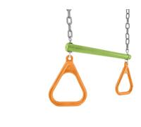 Intex 44007 Altalena trapezoidale con anelli Plastica, Acciaio zincato