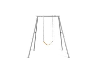 Intex 44114 - Altalena con Seggiolino Intercambiabile, Acciaio, Grigio, 170x235x200 cm