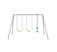 Intex 44123 altalena dondolo per bambini 3 tiri con struttura in acciaio grigia