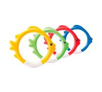 Intex 55507 - Cerchi Dive, Colori Assortiti, Plastica, Multicolore