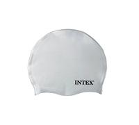 Intex, Cuffia in Silicone I.24 Unisex Adulto, Bianca/Blu/Nero, 13.3 x 1.6 x 15.9