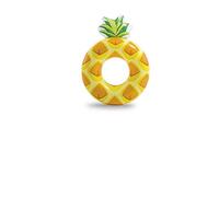 Intex 56266 - Salvagente Ananas, Multicolore, 117 x 86 cm