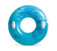 Intex 56267NP - Ciambella Gonfiabile Mare Nature con Maniglie, Vinile, Multicolore, 114 cm