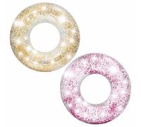 INTEX 56274 anello da nuoto glitterato oro