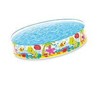 Intex - 56451NP, Piscina Rigida Beach, multicolore, 152 x 25 cm