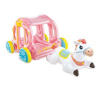 Intex Carrozza Gonfiabile con cavallo Bianco Dimensioni 145x135x104 cm - 56514 Princess