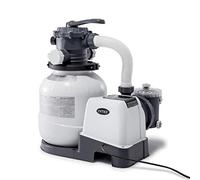 Intex 56674Fr Pompa di Filtraggio a Sabbia per Piscine Fuoriterra e Interrate, 6 M3/h, 0,5 Cv
