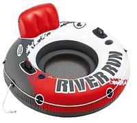56825 CIAMBELLA GONFIABILE INTEX PISCINA AQUA RIVER RUN 1 CM 135 NUOVO COLORE