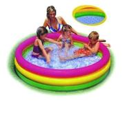 INTEX 57412 - PISCINA GONFIABILE TONDA 3 ANELLI PER BAMBINI Ø CM.114X25H